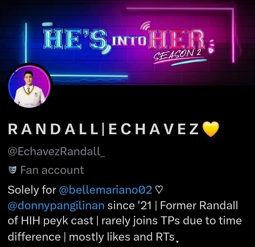 R A N D A L L | E C H A V E Z 💛 tweet media