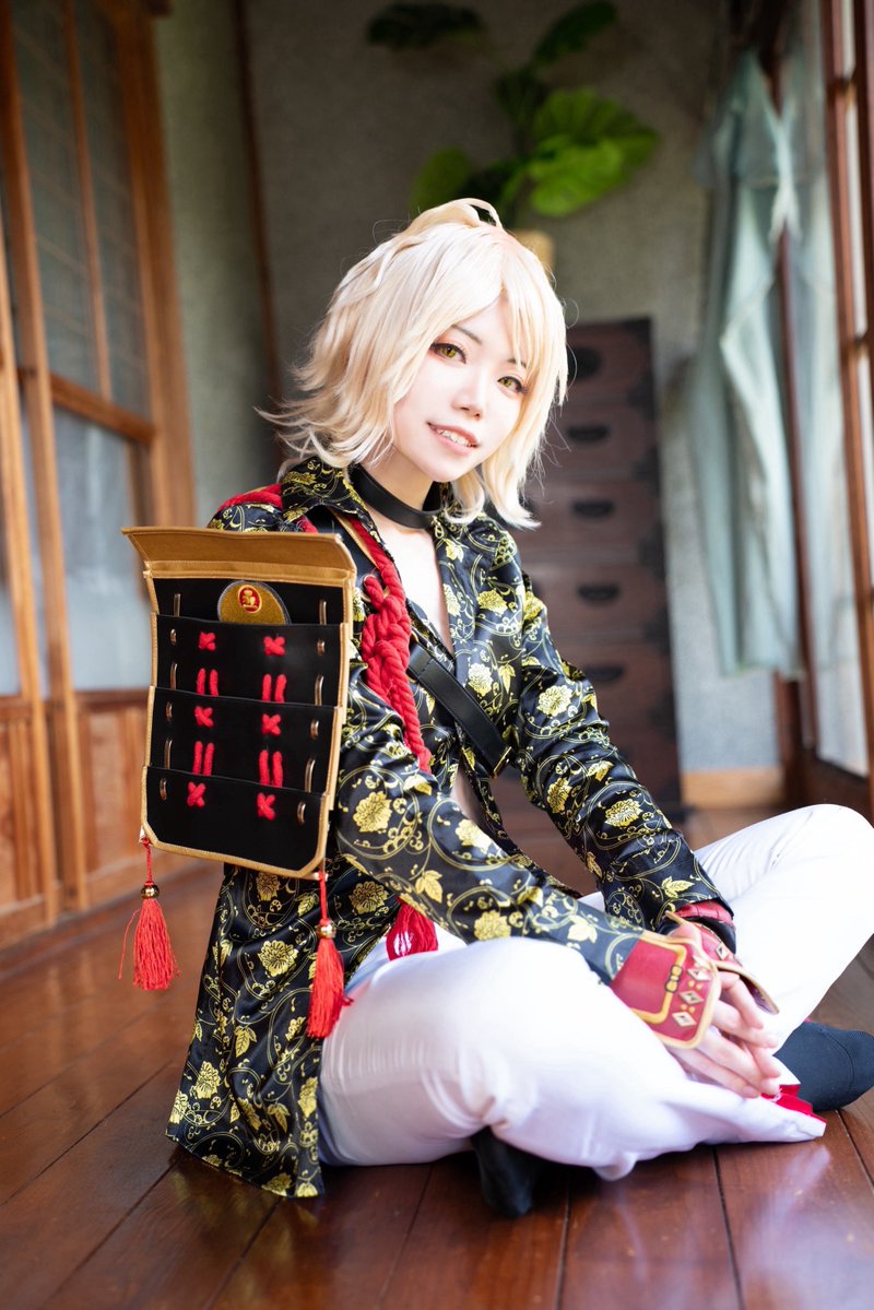 ※cosplay
刀剣乱舞　南泉一文字

￣￣￣￣￣￣￣￣￣￣￣￣

　なぁーに、
　　もったいぶんな～って

＿＿＿＿＿＿＿＿＿＿＿＿

photo さいとさん(<a href="/Noise_Bell1234/">さいと@姫コン2日目</a> )
#0425アニマル男士
