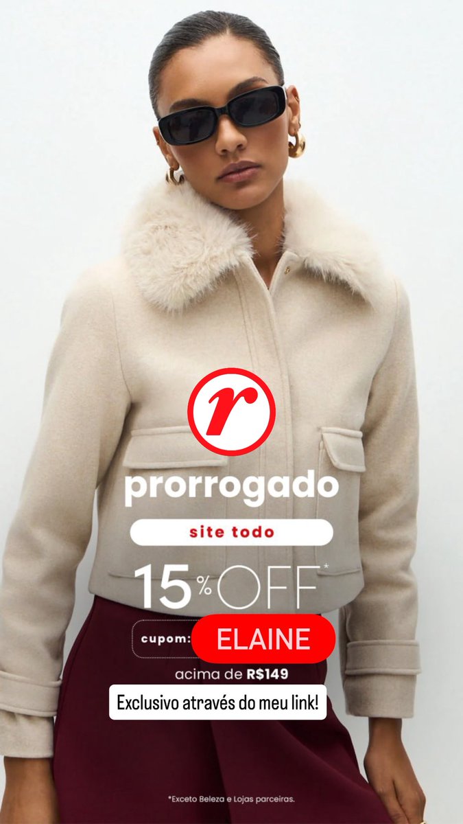 CUPOM & PROMOÇÃO tweet media