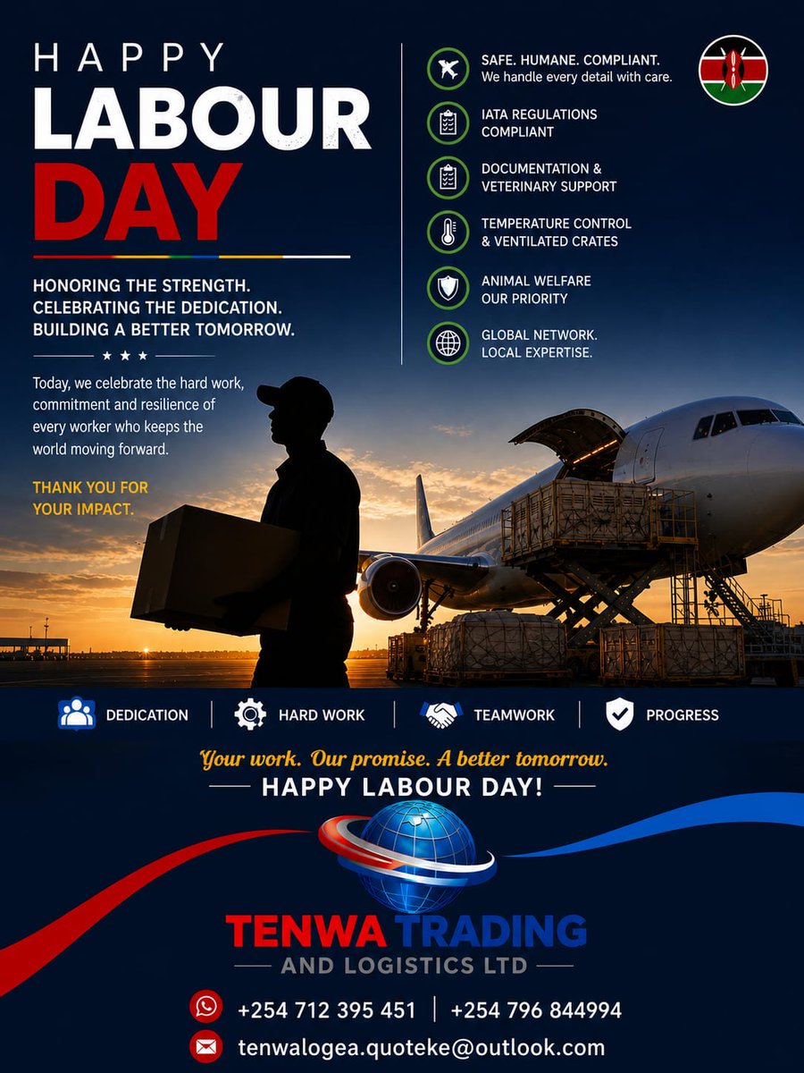 machara895's tweet photo. HAPPY LABOUR DAY 🇰🇪🇰🇪🇰🇪 https://t.co/s5kv9lb2As