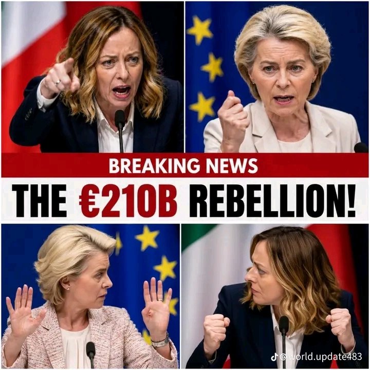 Unelected bureaucrat Ursula keeps pushing EU members to the brink of rebellion. Hope Meloni pushes the 1st card down and hopefully her Brussels tyrant regime will go into freefall.

x.com/i/status/20447…