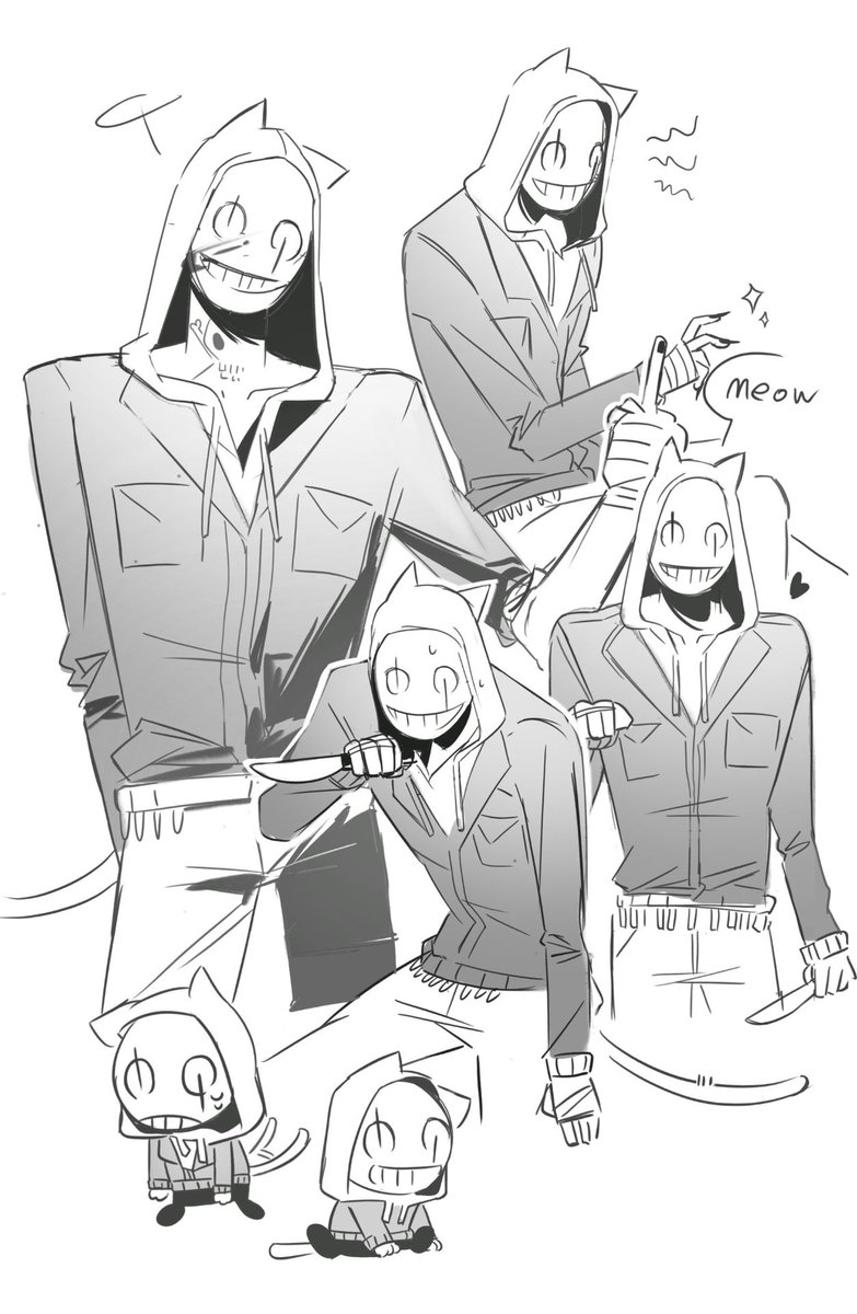 yz0405453519219's tweet image. #deadbydaylight #dbdfanart
bad bad kitty