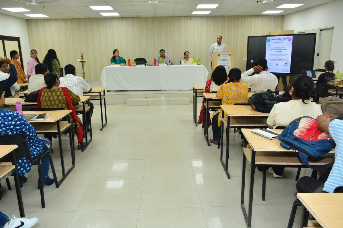 SBM_MCD's tweet image. MCD Central Zone @DCCNZMCD has declared Kamala Nehru College as a Zero Waste Institution under the Solid Waste Management Rules 2026.
#SwachhBharatMission
#ZeroWaste
#SwachhataCampaign
#SwachhDelhi
@LtGovDelhi
@CMODelhi
@praveshwahi 
@shashvat_IAS