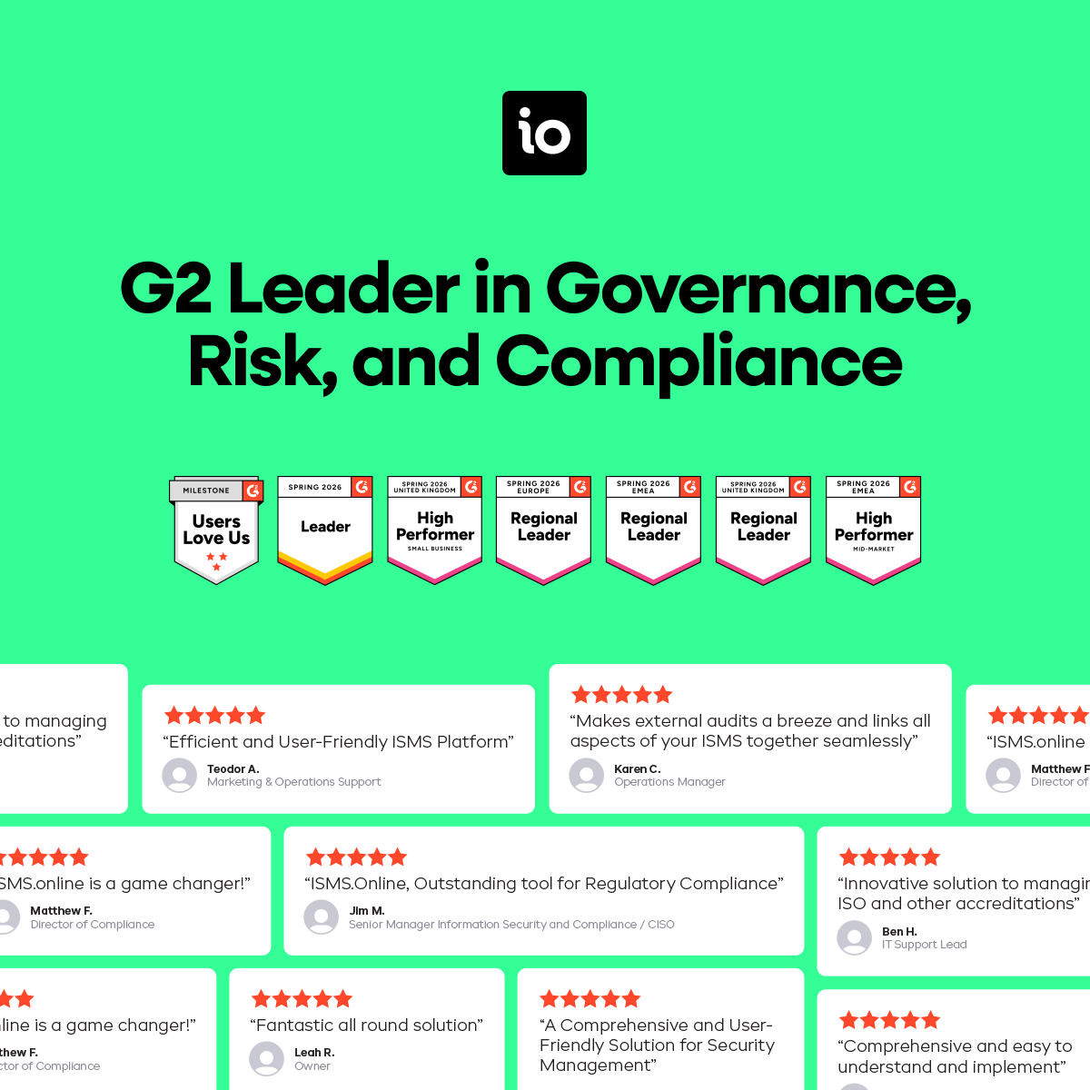 isms_online's tweet image. It’s High Five Friday! This happy customer said: “ISMS Online has been critical to helping us achieve Cyber Essentials+, and working towards ISO 27001 and SOC 2 Type II.” Take the self-guided platform tour: isms.online/global-interac… #ISO27001 #SOC2 #CyberEssentials