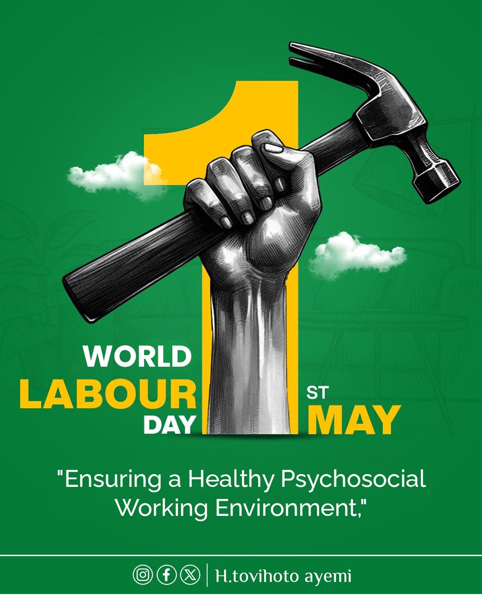 The hands that build our future deserve the highest respect today and every day.

On International Workers' Day, we honour the dedication, resilience, and hard work of every worker driving progress forward.  

#Labourday