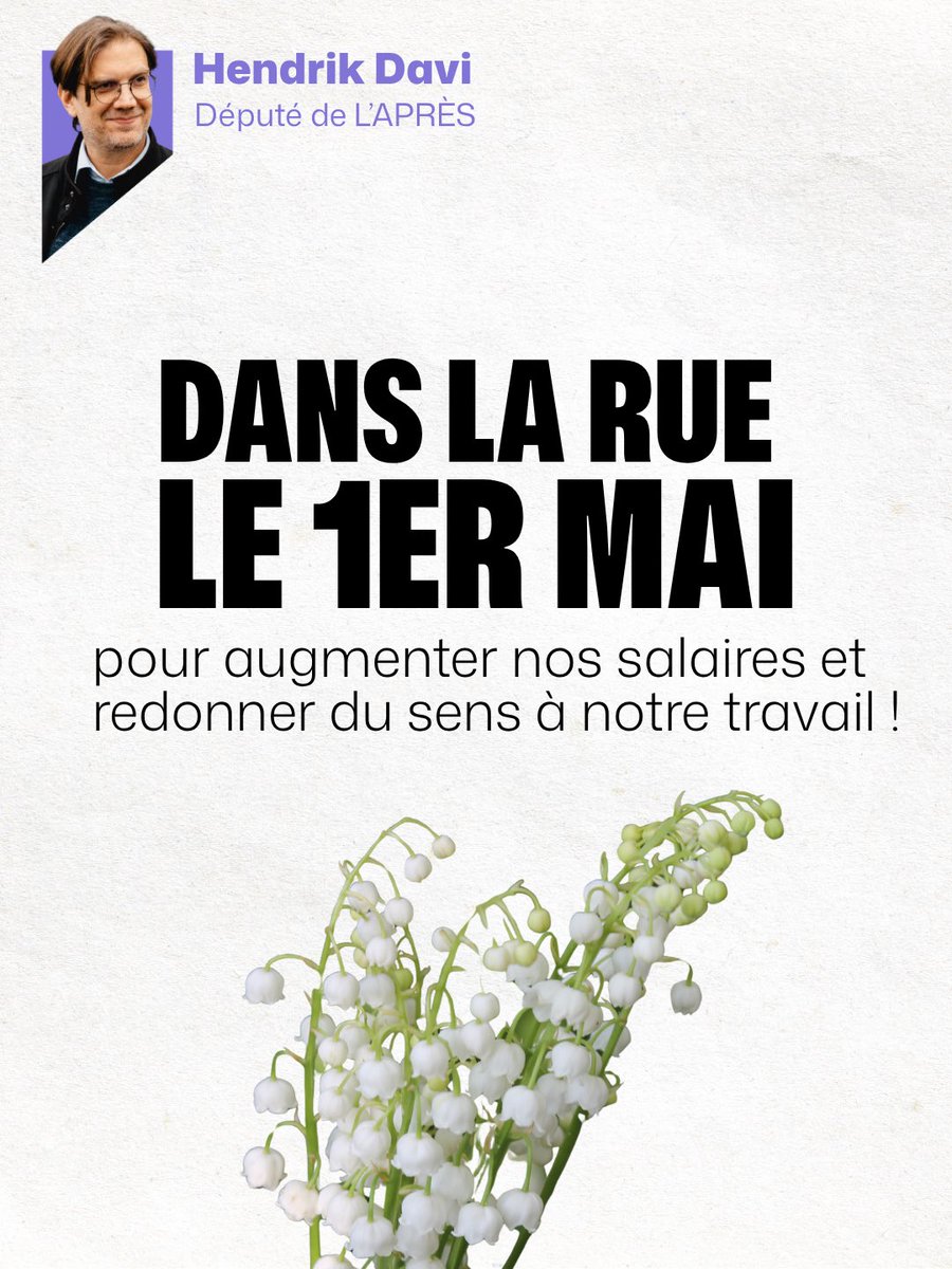 lapres_fr's tweet photo. Dans la rue le 1er mai, pour augmenter nos salaires et redonner du sens à notre travail.

Retrouvez l’édito de Hendrik Davi sur notre site internet et inscrivez-vous à notre newsletter pour recevoir les prochains : https://t.co/7ajIYUpMzs https://t.co/Px5anILaul