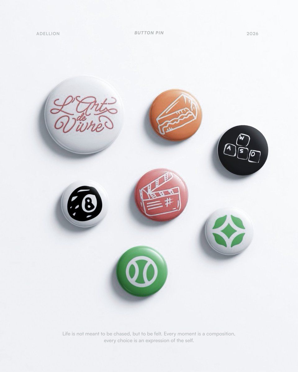 Adellion_'s tweet photo. Button Pin, IDR 30K

Button pin gemas dan aesthetic ini cocok banget buat kalian pasang di jacket atau tas buat jadi pelengkap penampilan kalian🤩 https://t.co/G5K0nDsZPE
