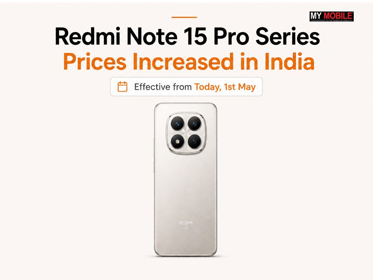 MyMobile_India's tweet image. Redmi Note 15 Pro Series Price Hike in India From Today

#RedmiNote15Pro #XiaomiIndia #Smartphones #TechNews

Read More: mymobileindia.com/redmi-note-15-…