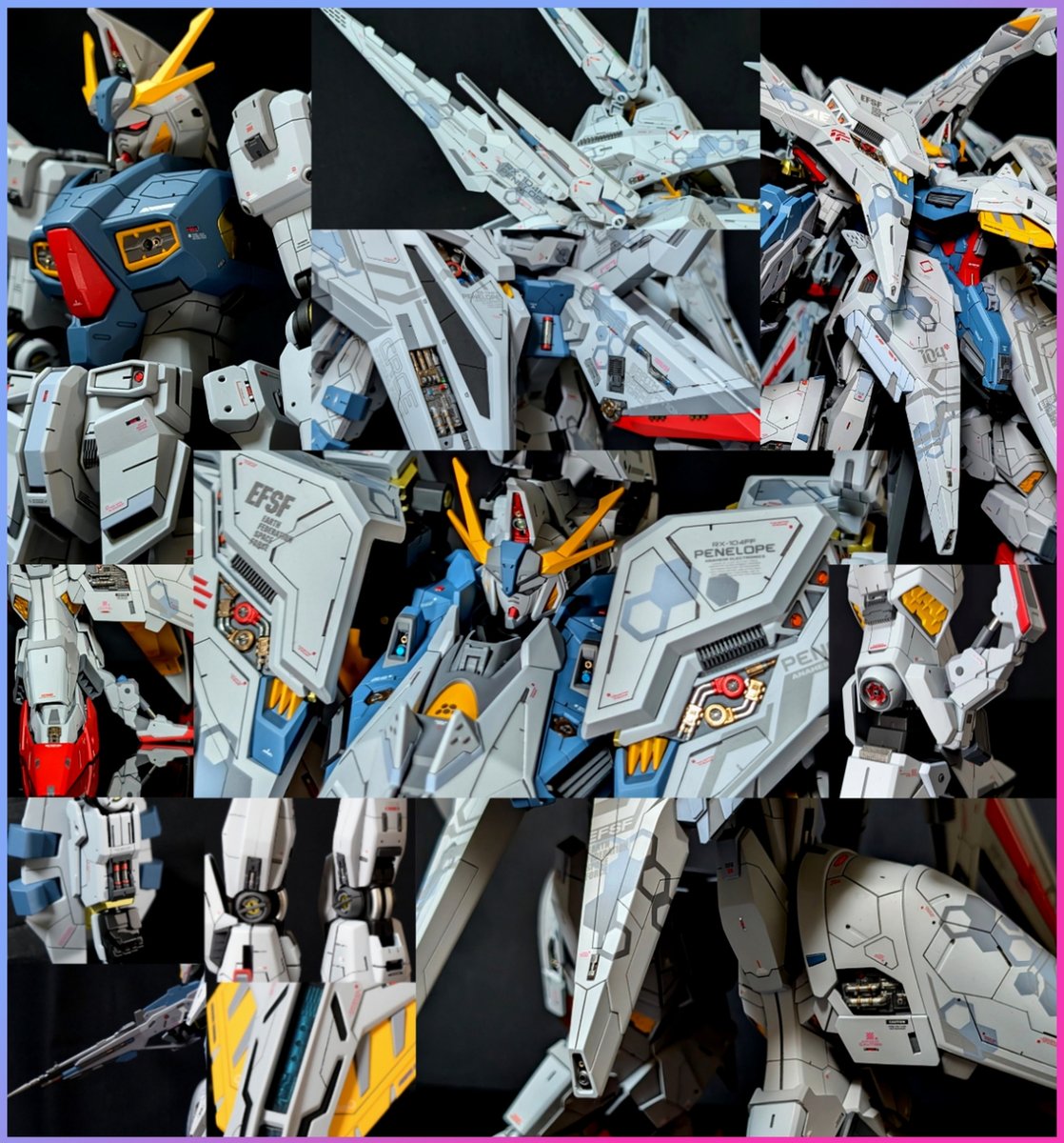 embers684's tweet photo. HG ペーネロペー　完成‼️

↓↓ ＜出品中＞ ↓↓　本日終了
https://t.co/Jppr6m6cGN
終了日時2026年5月1日（金）23時40分

HG PENELOPE completed‼️
See other images via the link. Ends today.
＃gunpla ＃ガンプラ #gundam #ペーネロペー #PENELOPE
#ハサウェイ #アリュゼウス https://t.co/d7o0PLwXb3
