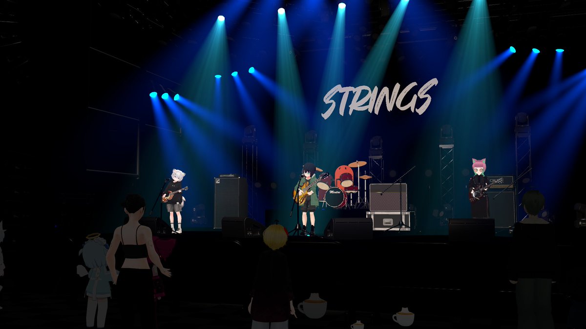 2_tasu1's tweet image. なんで今までで知らなかったんだ…！と思いましたが普段はclusterで活動されているそうです。今後も是非またVRChatでもライブやってほしい…！（3/3）
#STRINGS #sleepbusters