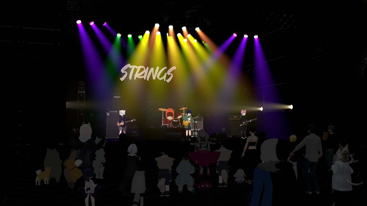 2_tasu1's tweet image. なんで今までで知らなかったんだ…！と思いましたが普段はclusterで活動されているそうです。今後も是非またVRChatでもライブやってほしい…！（3/3）
#STRINGS #sleepbusters