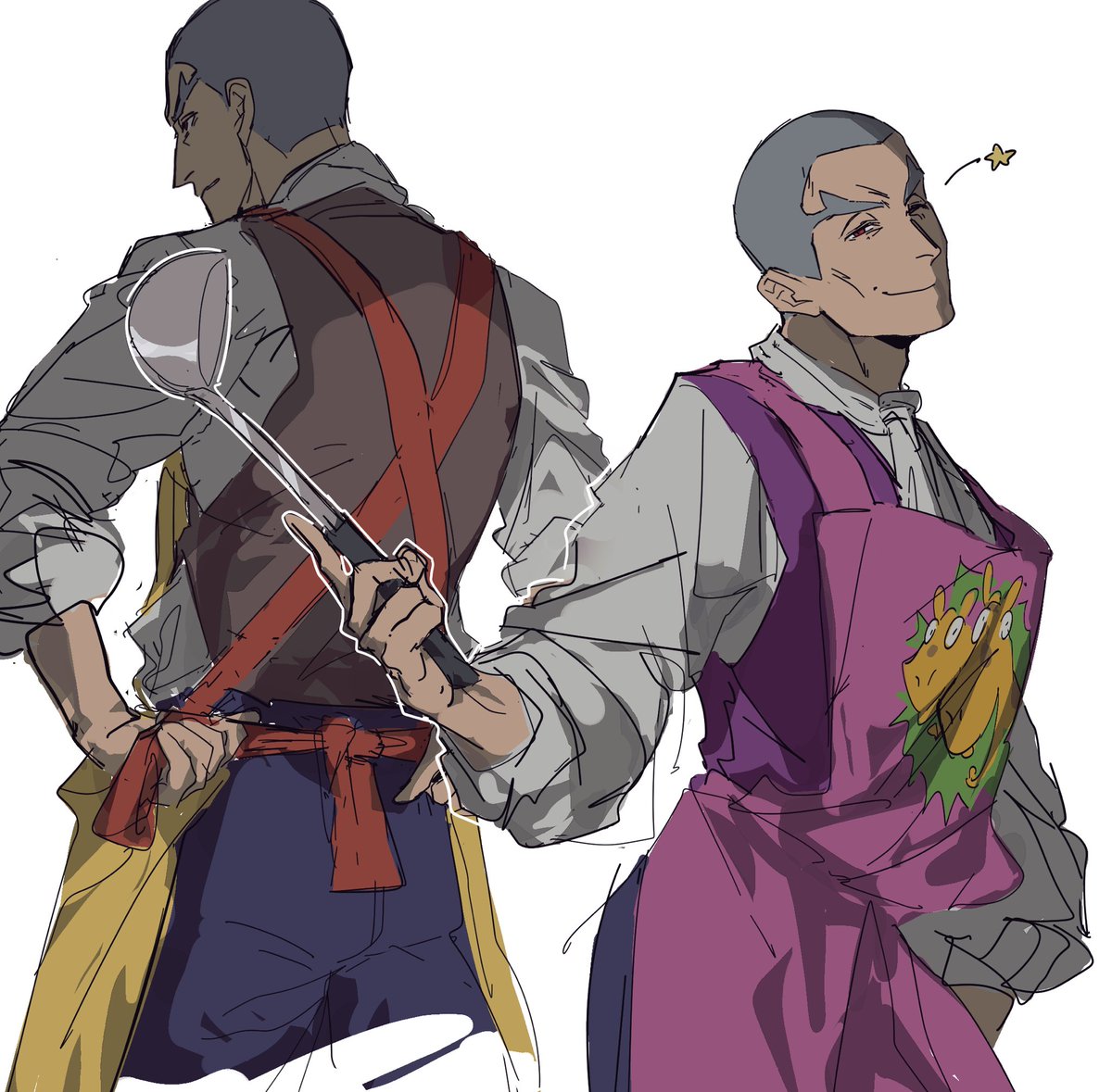 murkablyad's tweet photo. Aprons! https://t.co/nlDB5CEtzG