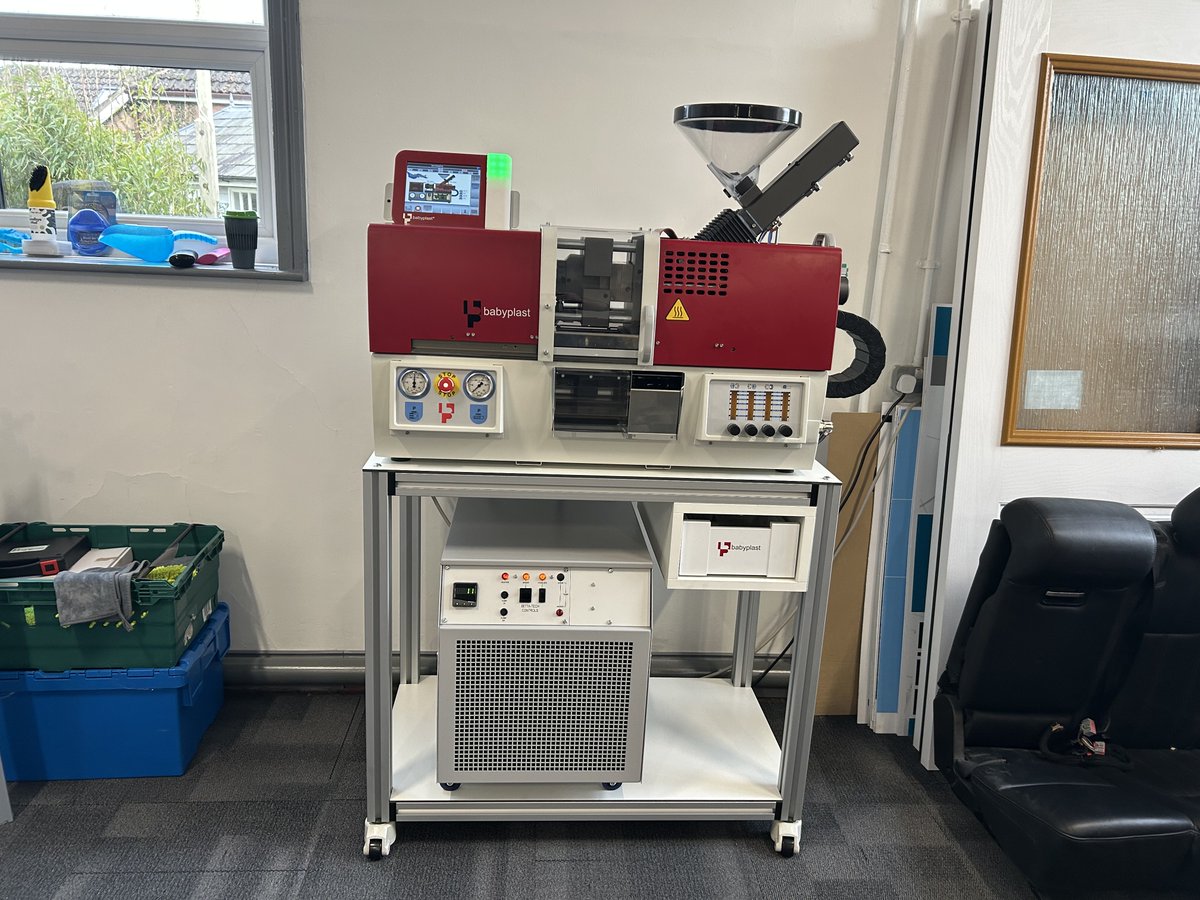 Babyplast_UK's tweet image. Powerful performance — without the need for three-phase.

This Babyplast single-phase machine installation is a great example of how micro moulding can be made more accessible, flexible, and efficient.

Discover more: babyplast.co.uk

#InjectionMoulding #MicroMoulding