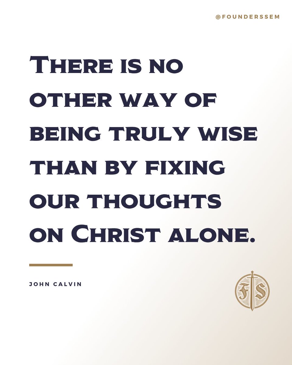 Founders Seminary tweet media