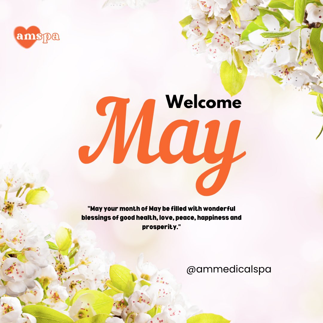 AMMedSpa's tweet image. New month, new energy, new opportunities. May this month bring peace, progress, and plenty of reasons to smile. ✨

Book an appointment today at AM MEDICAL SPA

#fyp 
#fypシ 
#fypage 
#foryoupage 
#ammedicalspa  
#spainportharcourt