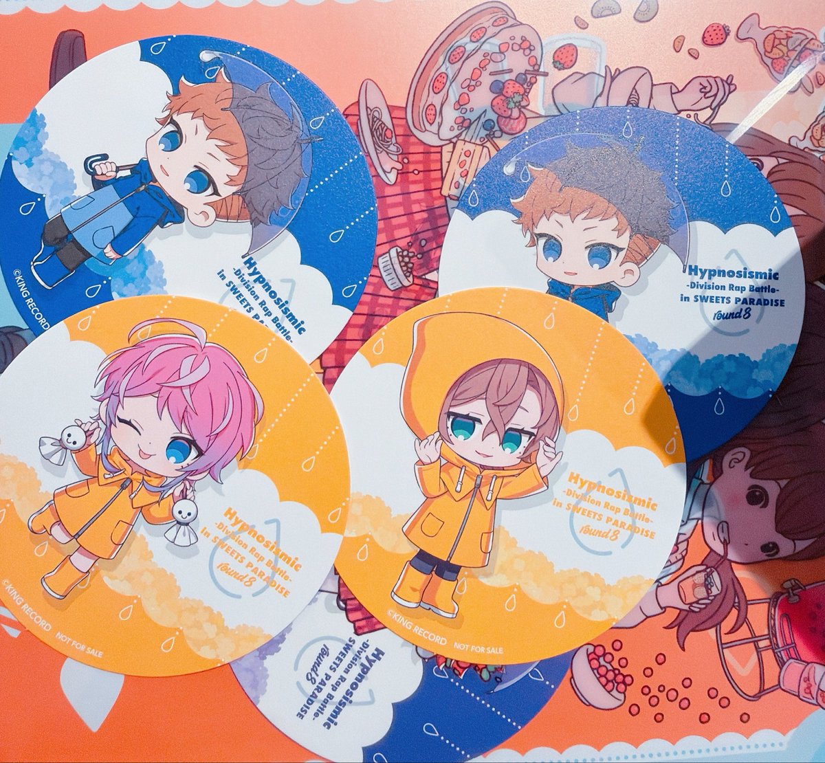 otorihiki_222sr's tweet photo. 【交換】スイパラ ヒプマイ ヒプノシスマイク コースター

譲:幻太郎、乱数、理鶯2

求:簓、盧笙、左馬刻

ただいま大宮丸井におります、明日5/2は池袋に終日おりますので、手渡し可能でしたらお願いします。後日郵送も可能です。
お気軽にお声掛けください！ https://t.co/rdCo11D5iz