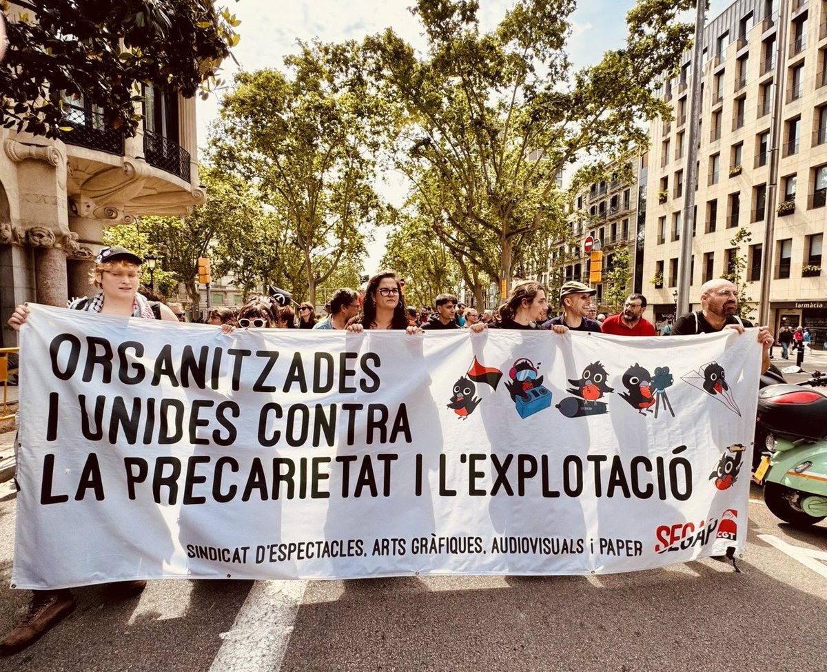 CGT BarcelonⒶ tweet media