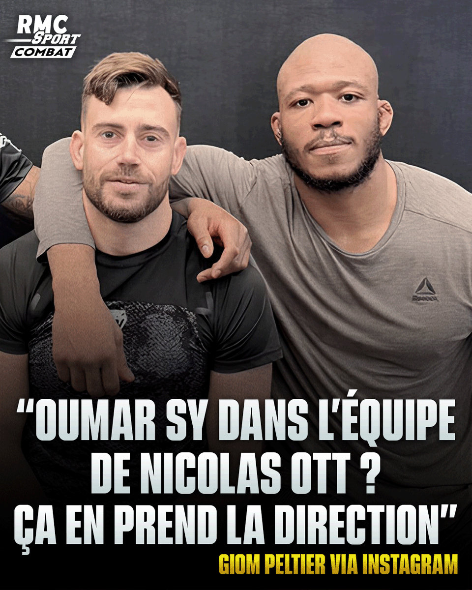 RMCSportCombat's tweet image. 🚨 OUMAR SY BIENTÔT DANS LA TEAM DE NICOLAS OTT ?

👀 Guillaume Peltier, le manager du combattant en dit plus dans sa story Instagram.