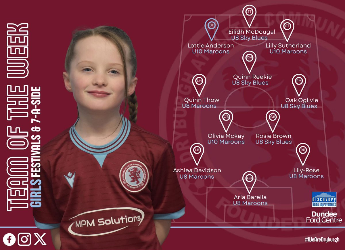 Dryburgh Athletic Girls & Women tweet media