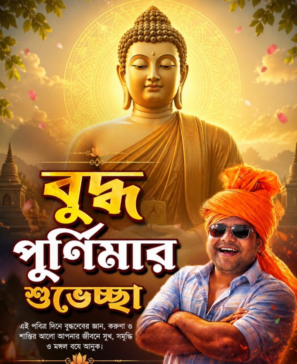 সকলকে বুদ্ধ পূর্ণিমার শুভেচ্ছা ও অভিনন্দন 🙏