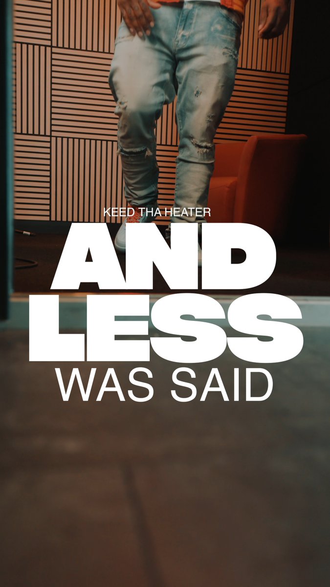 Keed816's tweet image. QUALITY FRIDAYS.

We not dropping noise… we dropping statements
.
“And Less Was Said” — In Studio 🎙️

You either feel it… or you don’t.

#KTH #OutNow #NewMusic #KeedThaHeater #HipHop