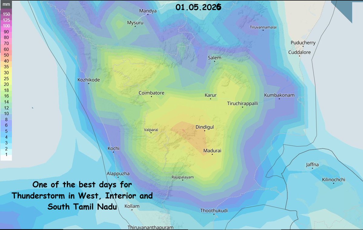 Tamil Nadu Weatherman tweet media