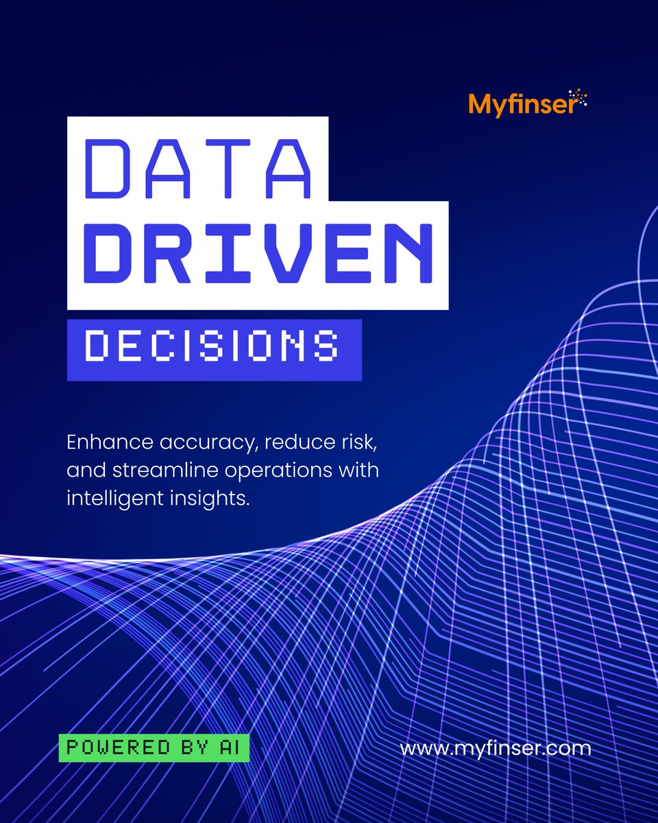 myfinser's tweet photo. Stop guessing. Start deciding. 📊

Myfinser uses AI to turn your financial data into clear, confident decisions — faster than ever.

Data-driven. Workflow-ready. Business-first.

👉 https://t.co/YSoKktfYRE

#Myfinser #AI #FinTech #DataDriven #FinancialDecisions #marketdata #data https://t.co/wuCoOClOxA