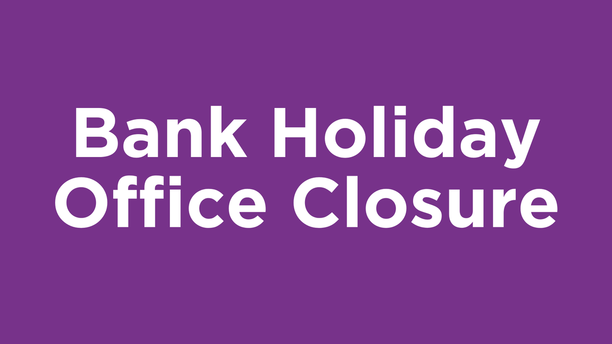 NIHRC's tweet photo. The NIHRC office will be closed on Monday 4th May for the bank holiday, reopening on Tuesday 5th May. https://t.co/sXXzcSWM6n
