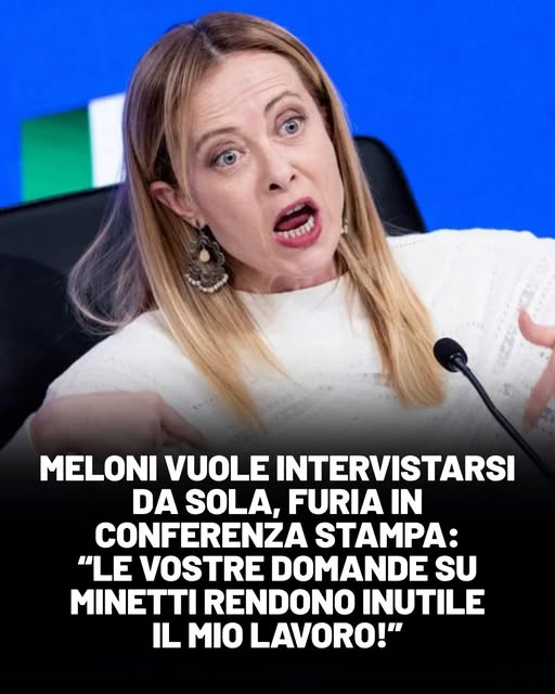 La nervosetta #Meloni, sbotta! Finalmente ha capito che "la pacchia per lei è finita"! #MeloniDimettiti!!!