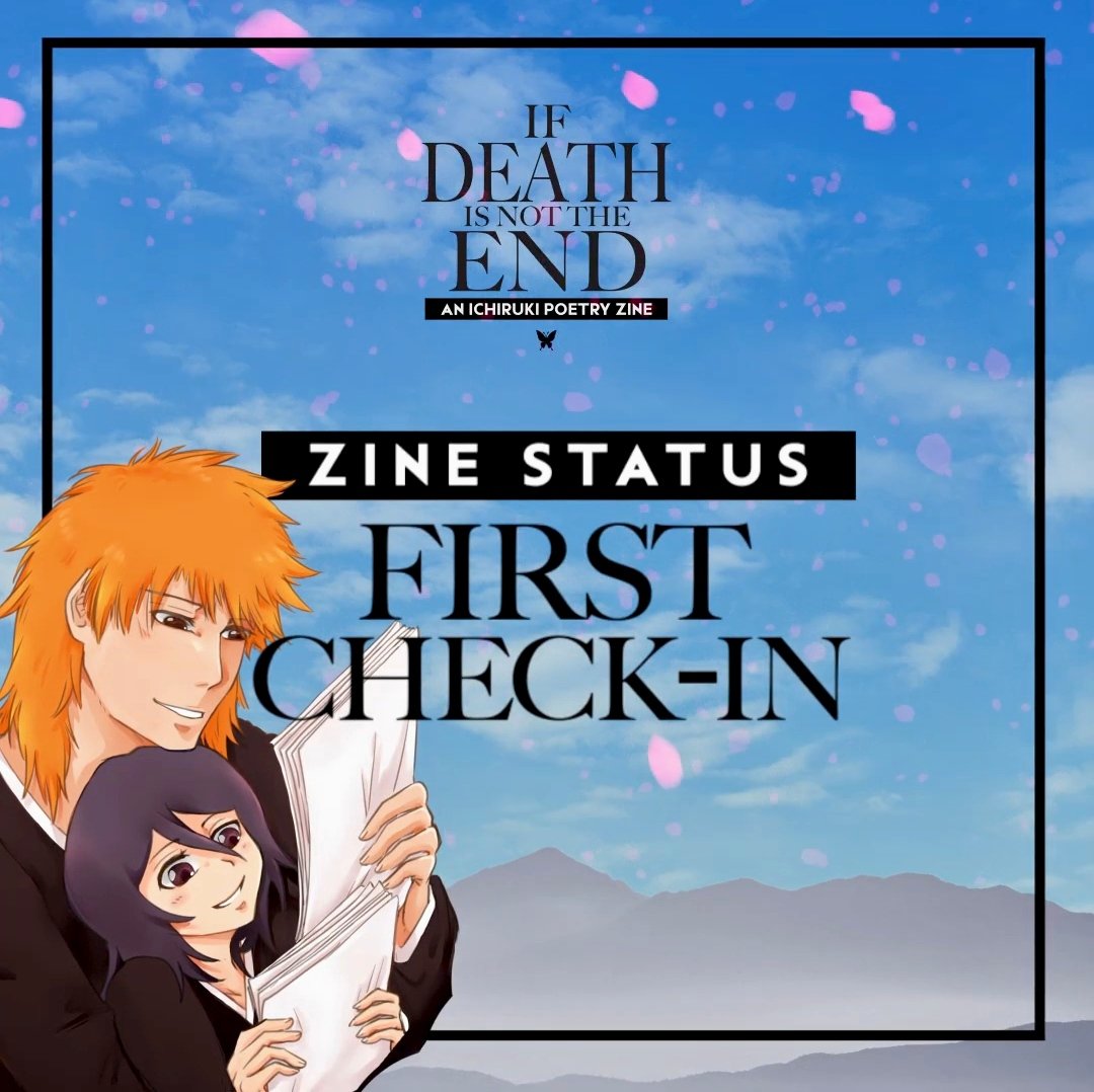 ☀️If Death Is Not the End: IchiRuki Poetry Zine🌙 tweet media