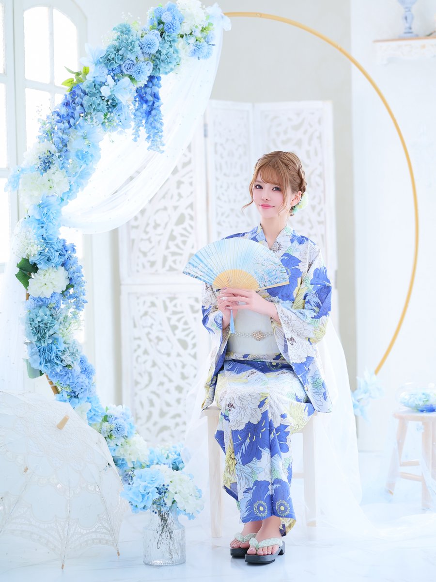 スタジオKa+（カプラス）🪻紫陽花アーチブース5/15まで🪻✨浴衣撮影5月ご予約受付中❣️ tweet media