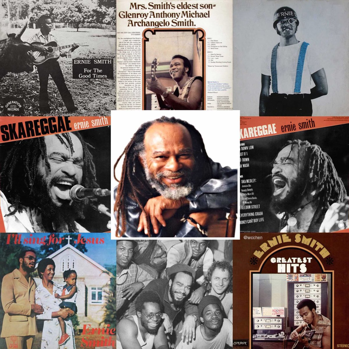 wcchen's tweet image. Ernie Smith (1 May 1945 - 16 Apr 2026), Legendary #Jamaican singer, songwriter, musician born 81 years ago today, in #Kingston. Chart-topping star early 1970s; fled into exile 1976 after threats on his life. #reggae #Jamaica
youtu.be/djddYHZG7QE
en.wikipedia.org/wiki/Ernie_Smi…