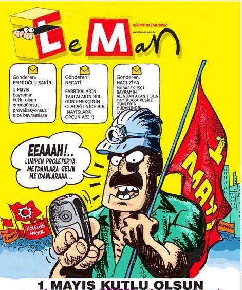 1 Mayıs kutlu olsun. 🌹
