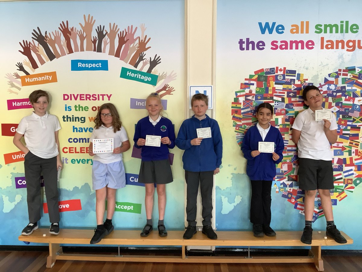 ReinwoodJuniors's tweet photo. Congratulations to this week’s superstars in year 5.
Reading Record Cards - #RJS5D & #RJS5C
Homework - #RJS5D
TTRS - #RJS5D
Fastest run time was #RJS5SH with an incredible 8:32. https://t.co/r24fNNaPjW