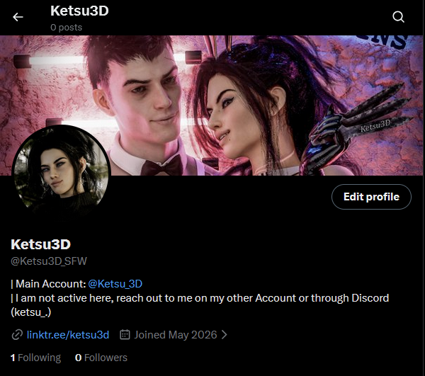 Ketsu3D🔞 tweet media