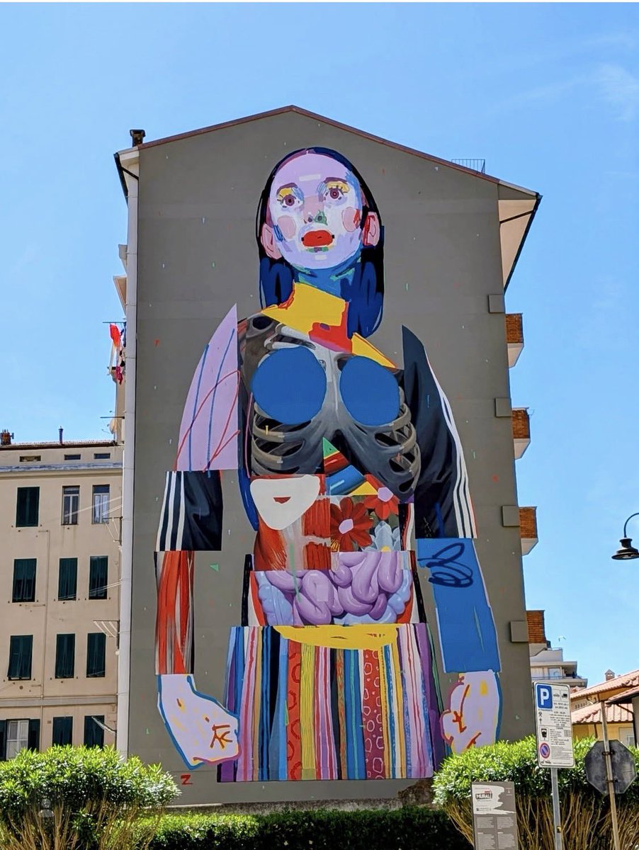 lovestreetart22's tweet image. By Fred XS in Livorno, Italy (Photo by Artist).
#StreetArt #FredXS #Italy