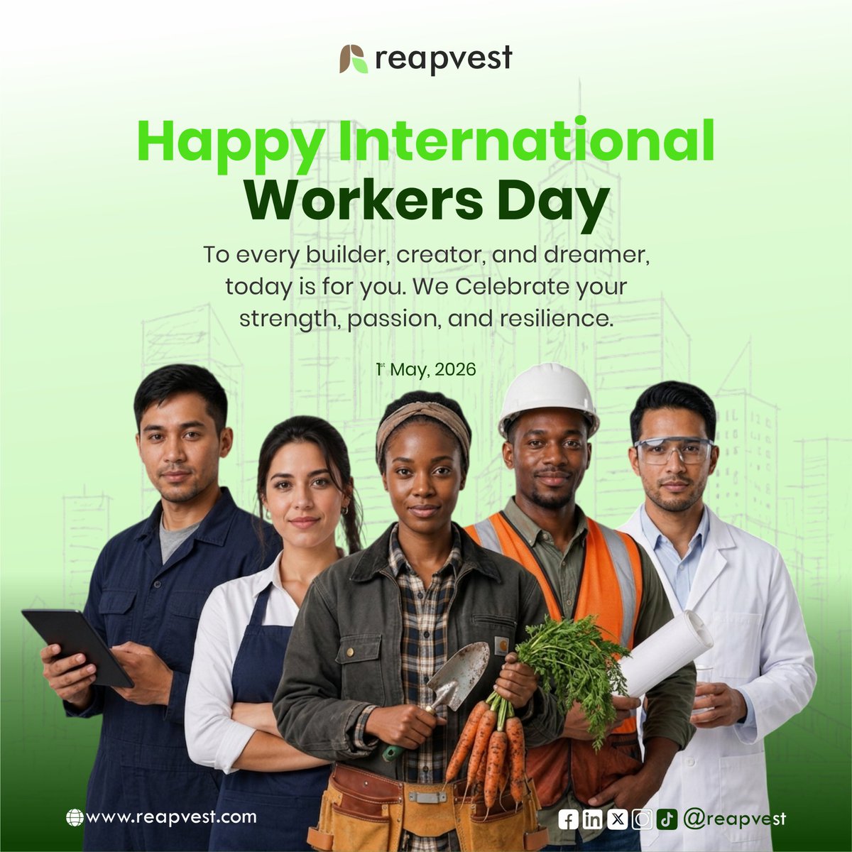 Today, we not only celebrate more than just work, we celebrate you.

The early mornings, the late nights, the sacrifices no one sees… Yet you keep showing up, building dreams, shaping futures, and creating impact.

alFarming #WealthBuilding #InvestSmart #FinancialGrowth