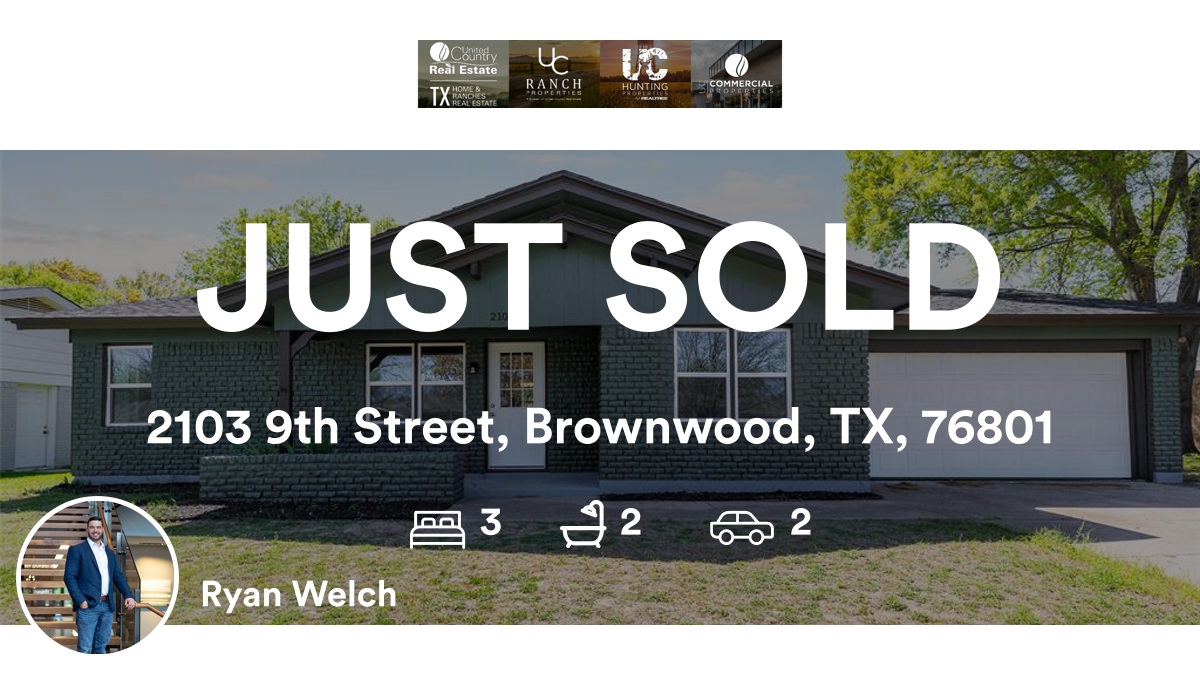 TXStarRealtor's tweet photo. 🛌 3 🛀 2 🚘 2
📍 2103 9th Street, Brownwood, TX, 76801

My latest sale on RateMyAgent.

...
#ratemyagent #realestate https://t.co/YjHBSisUmp