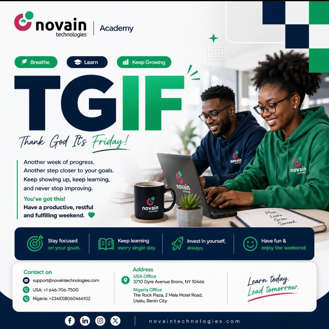 pcukasoanya's tweet photo. TGIF! 🎉

The week may have been busy, but you made it through.

Take a moment to breathe, recharge, and enjoy the little wins.

Happy Friday!

#tech #software https://t.co/k37Gl0SLFi