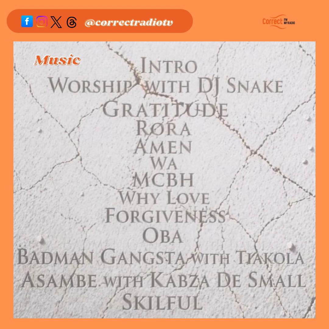 CorrectRadioTV's tweet image. TORI TORI 📰 
.
ASAKE, @asakemusik Dun Drop Him Number Four Studio Album Wey Him Call, M$NEY!
Di Thirteen Track Album, Feature Obodo Oyinbo @djsnake, South African @KabzaDeSmall_ And Others.

Dis Nah CHA CHA BRAND 🆕 ! 🪘

#correctfm 
#chachabrandnew #newmusic #toritori #myradio