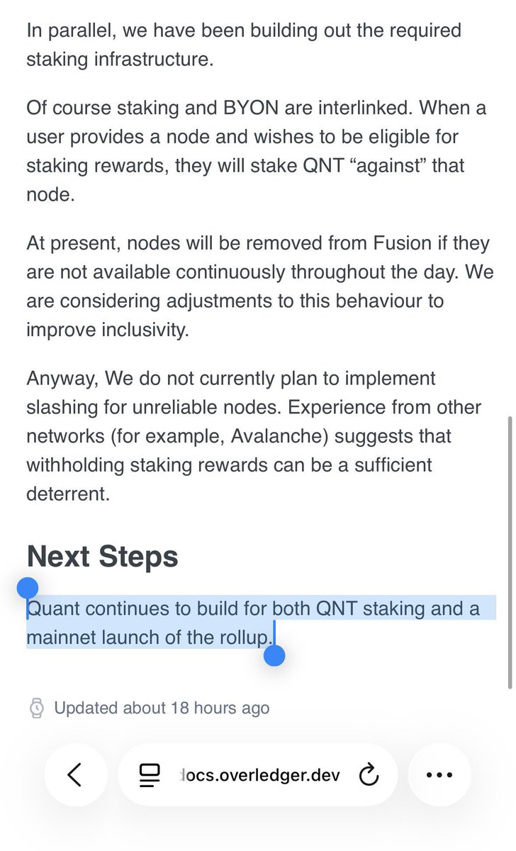 SMQKEDQG's tweet photo. “QNT staking”😏💨

Coming soon.🔑

Documented.📝👇 https://t.co/MYoMW8ESXZ