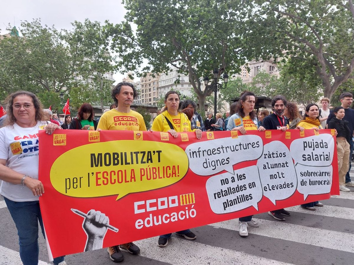 CCOO País Valencià tweet media