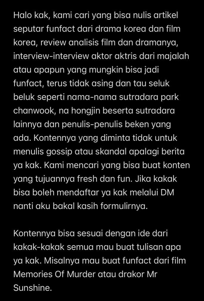 Cinema Menfess tweet media