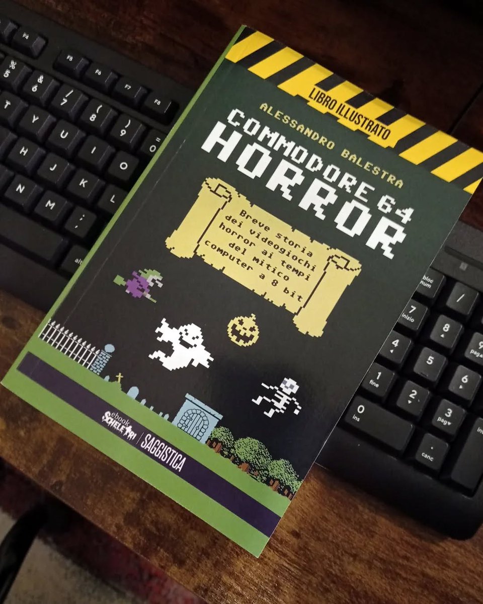 Il libro definitivo. Scherzi a parte, questo titolo NON ESISTE, però mi piacerebbe tanto leggerlo o produrlo con Scheletri Ebook. Nel mio “Commodore 64 Horror” c’è un capitolo dedicato a questo puzzle-platform tenebroso
amazon.it/dp/B09YVTKXFK/
#retrogame #commodore64 #librofake