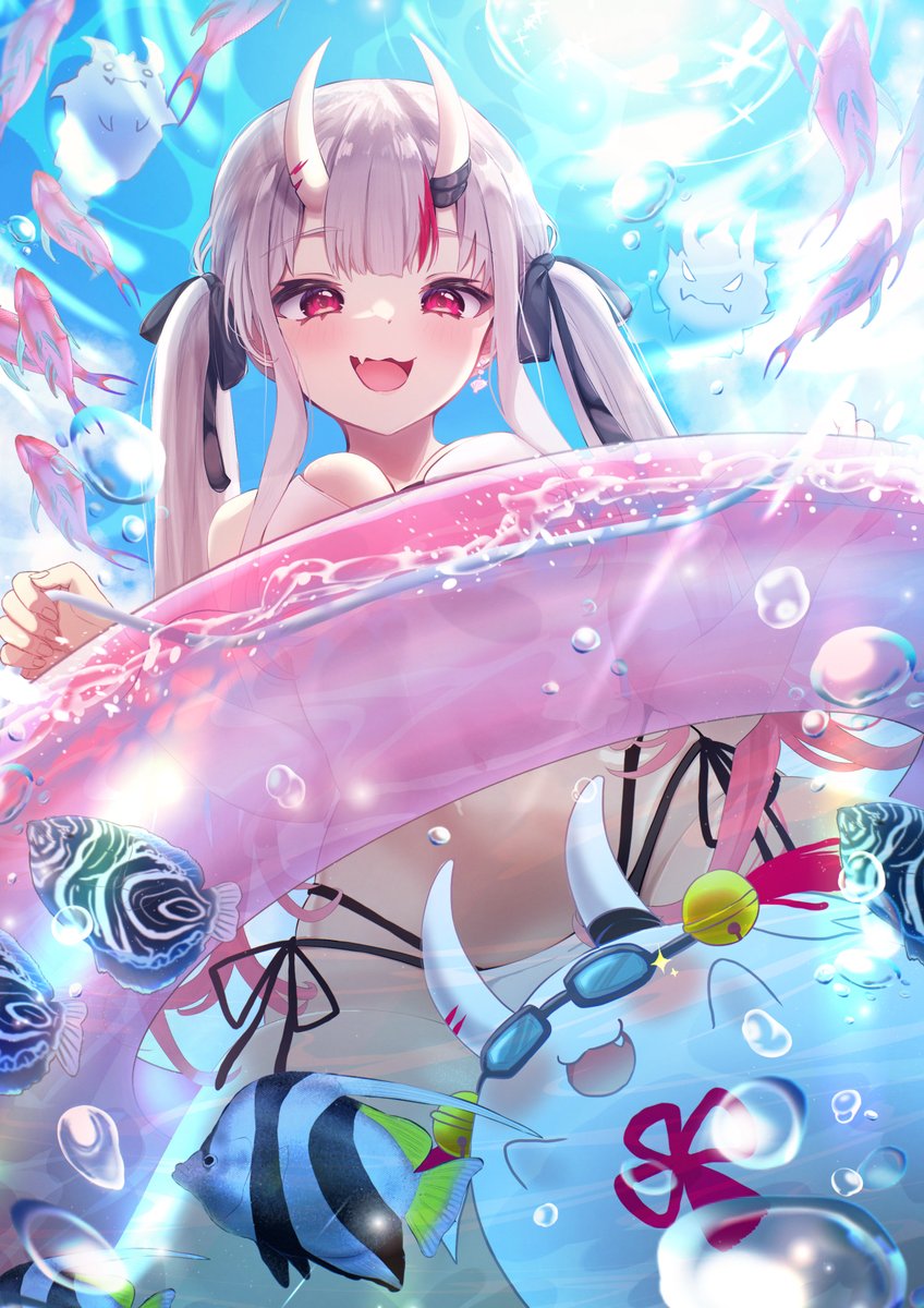 #なんの脈絡もなく水着イラストを再掲して最近フォローしてくれたフォロワーを怖がらせましょう