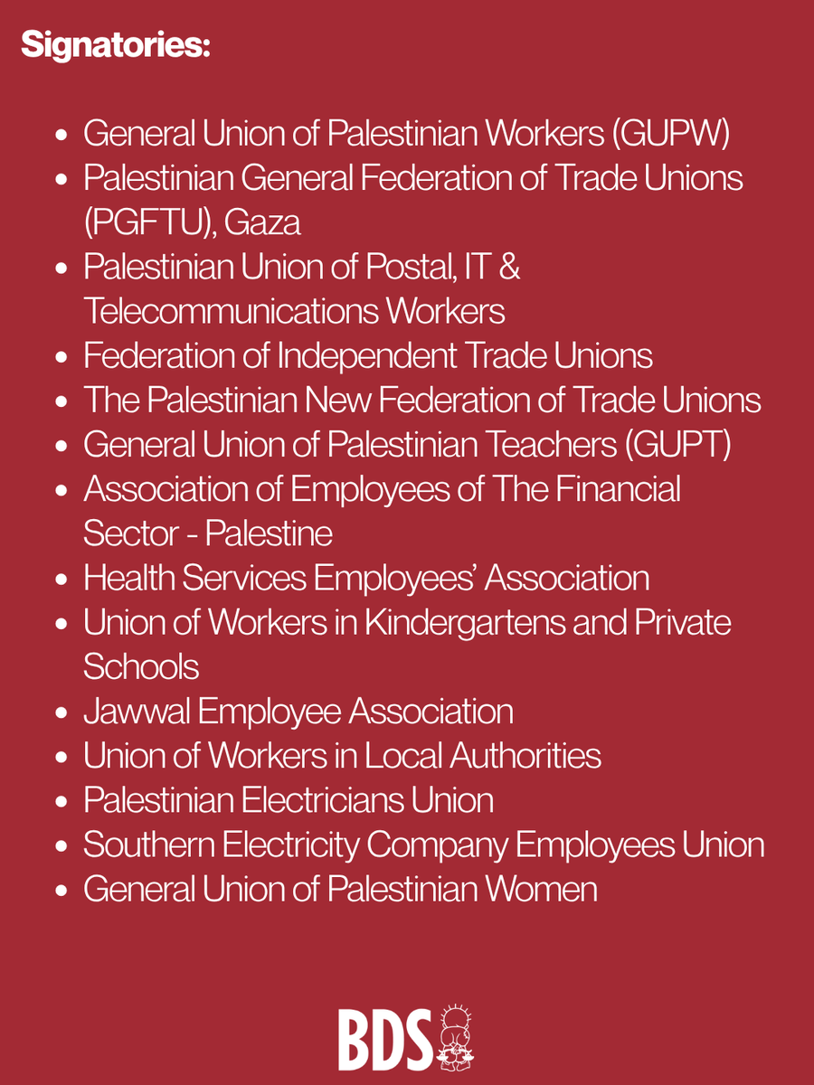 BDS movement tweet media
