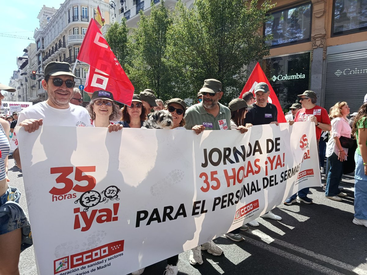 CCOO Sanidad Madrid tweet media