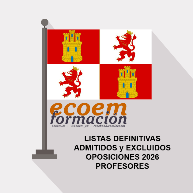 Listas definitivas de #admitidos y #excluidos en las #oposiciones2026 a los cuerpos de #profesores de #enseñanzasecundaria, #enseñanzasartísticas y #enseñanzasdeidiomas en #CastillayLeón f.mtr.cool/axkcqicqtq