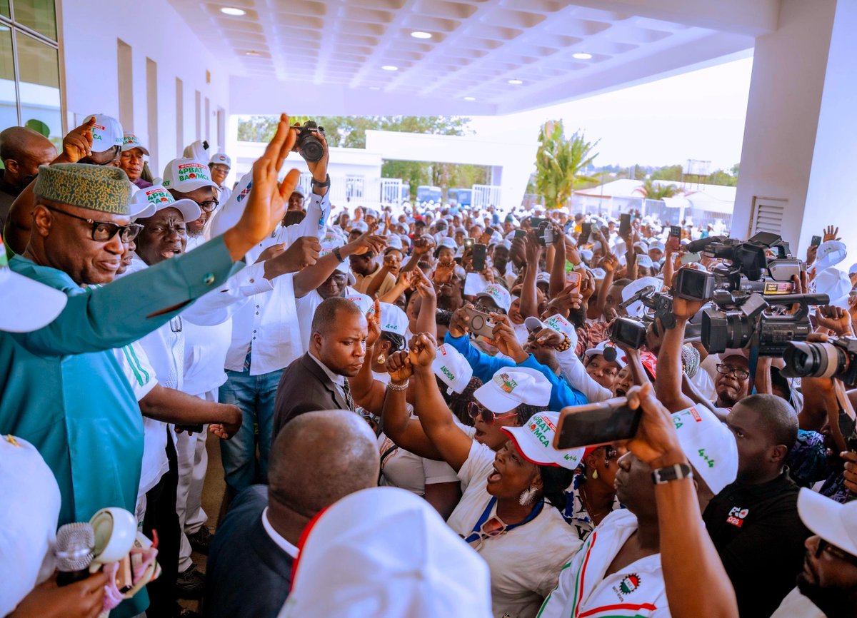 biodunaoyebanji's tweet photo. Welcome to the month of May. 

Today we celebrate the incredible men and women who serve as the engine of our state. 
The energy from our recent solidarity rally remains a powerful reminder of what we can achieve when we walk together with a shared purpose. 
As we begin this new month, I want to reaffirm my commitment to your welfare and the continued progress of our workforce. 
You are the heart of Ekiti, and I am honored to lead this journey with you. 

Happy Workers' Day to you all.

​#HappyNewMonth #WorkersDay2026 #BAO2026 #EkitiProgress