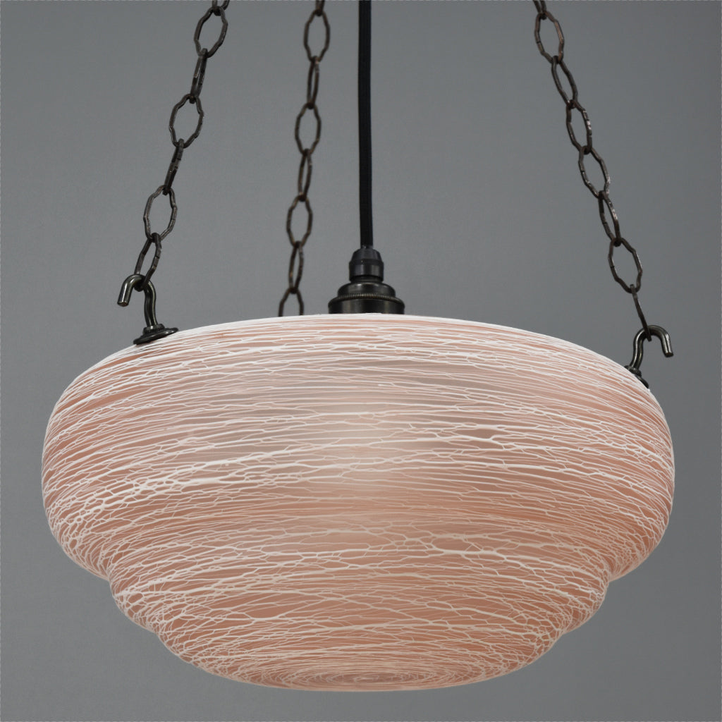 itsalightdesign's tweet image. Fantastic Mid-Century Modern pink glass flycatcher ceiling light shade with white organic rippled design #flycatchers #artdeco
£325.00
➤ itsalight.co.uk/products/fanta…